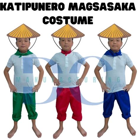 KATIPUNERO BOYS' FILIPINO COSTUME SET VARIOUS .